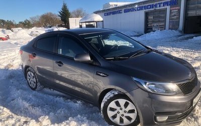 KIA Rio III рестайлинг, 2016 год, 1 фотография