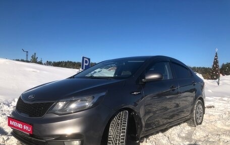 KIA Rio III рестайлинг, 2016 год, 4 фотография