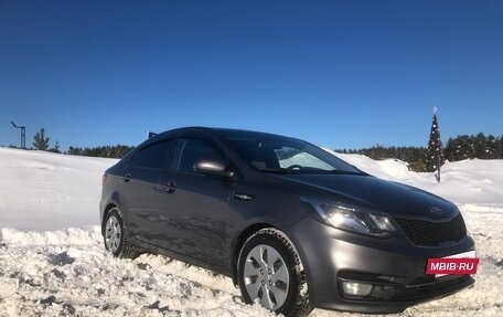 KIA Rio III рестайлинг, 2016 год, 15 фотография