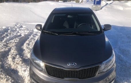 KIA Rio III рестайлинг, 2016 год, 17 фотография