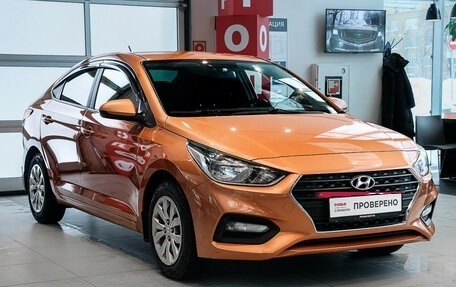 Hyundai Solaris II рестайлинг, 2017 год, 1 270 000 рублей, 3 фотография