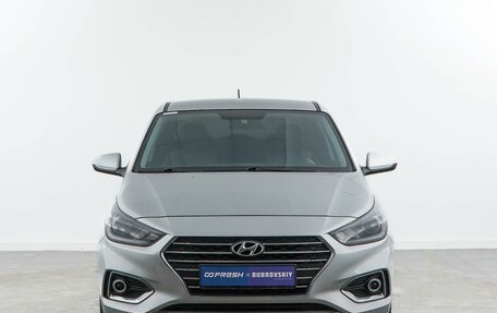 Hyundai Solaris II рестайлинг, 2018 год, 1 396 444 рублей, 3 фотография