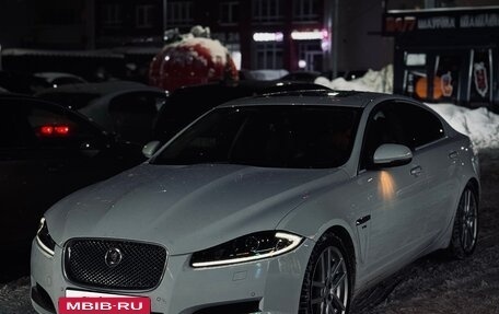 Jaguar XF I рестайлинг, 2014 год, 1 290 000 рублей, 2 фотография