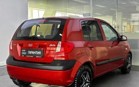 Hyundai Getz I рестайлинг, 2007 год, 445 000 рублей, 6 фотография