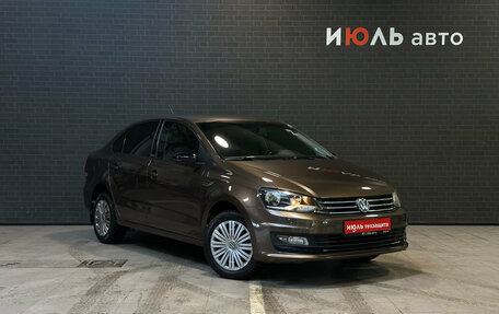 Volkswagen Polo VI (EU Market), 2017 год, 1 199 000 рублей, 3 фотография