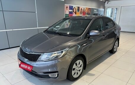 KIA Rio III рестайлинг, 2016 год, 899 000 рублей, 1 фотография