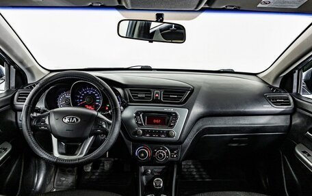 KIA Rio III рестайлинг, 2014 год, 800 000 рублей, 13 фотография