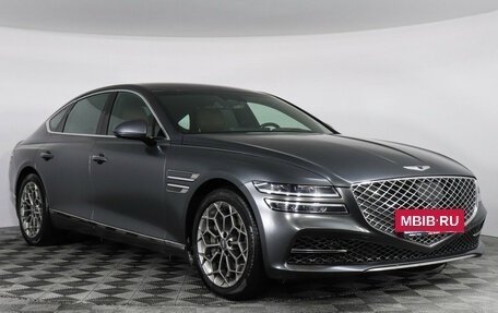 Genesis G80, 2021 год, 4 150 000 рублей, 3 фотография