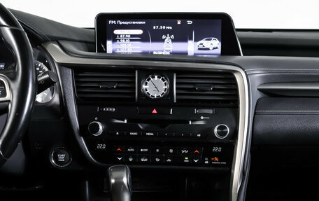 Lexus RX IV рестайлинг, 2016 год, 3 707 000 рублей, 14 фотография