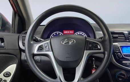 Hyundai Solaris II рестайлинг, 2012 год, 829 000 рублей, 13 фотография