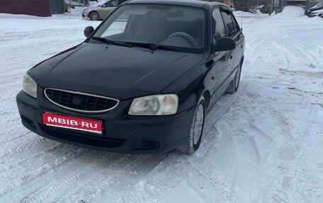 Hyundai Accent II, 2005 год, 309 999 рублей, 1 фотография