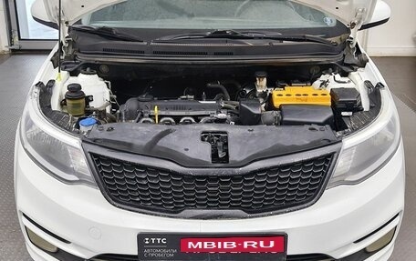 KIA Rio III рестайлинг, 2016 год, 999 000 рублей, 11 фотография