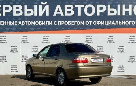 Fiat Albea I рестайлинг, 2009 год, 290 000 рублей, 7 фотография