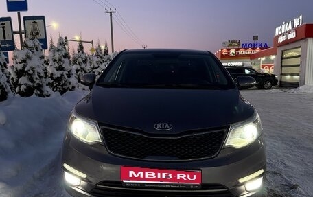 KIA Rio III рестайлинг, 2017 год, 1 050 000 рублей, 25 фотография