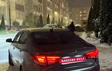 KIA Rio III рестайлинг, 2017 год, 1 050 000 рублей, 33 фотография