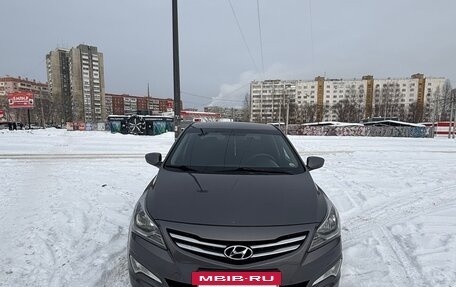 Hyundai Solaris II рестайлинг, 2014 год, 865 000 рублей, 12 фотография