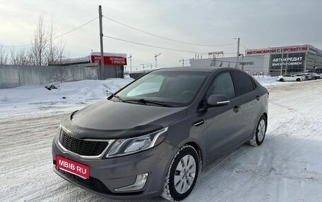 KIA Rio III рестайлинг, 2014 год, 825 000 рублей, 1 фотография