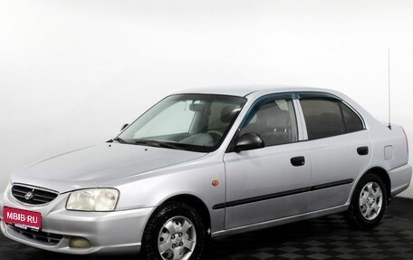 Hyundai Accent II, 2007 год, 395 000 рублей, 1 фотография