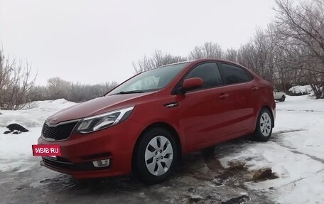 KIA Rio III рестайлинг, 2016 год, 850 000 рублей, 4 фотография