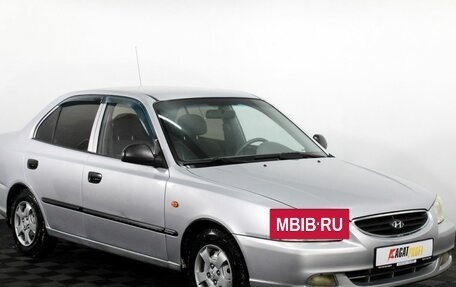 Hyundai Accent II, 2007 год, 395 000 рублей, 4 фотография