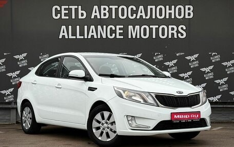KIA Rio III рестайлинг, 2012 год, 899 000 рублей, 1 фотография