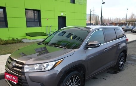 Toyota Highlander III, 2017 год, 3 990 000 рублей, 5 фотография