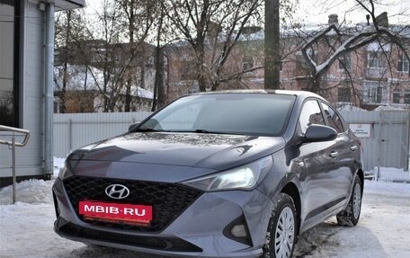 Hyundai Solaris II рестайлинг, 2021 год, 1 049 000 рублей, 5 фотография