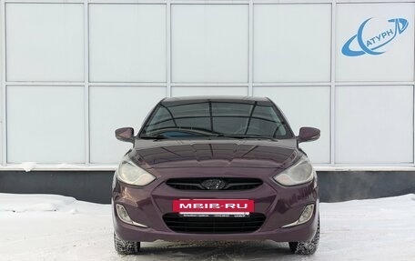 Hyundai Solaris II рестайлинг, 2012 год, 785 000 рублей, 2 фотография
