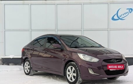 Hyundai Solaris II рестайлинг, 2012 год, 785 000 рублей, 3 фотография