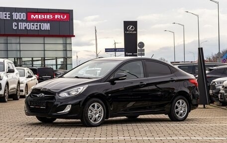 Hyundai Solaris II рестайлинг, 2011 год, 755 000 рублей, 1 фотография