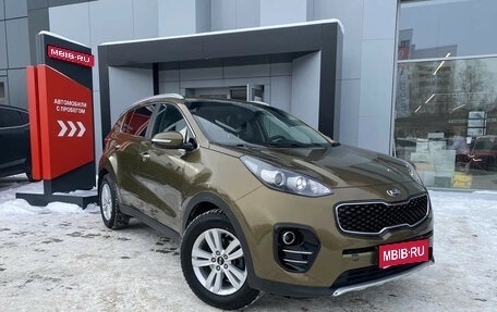KIA Sportage IV рестайлинг, 2016 год, 1 892 800 рублей, 1 фотография
