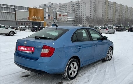 Skoda Rapid I, 2014 год, 1 390 000 рублей, 4 фотография