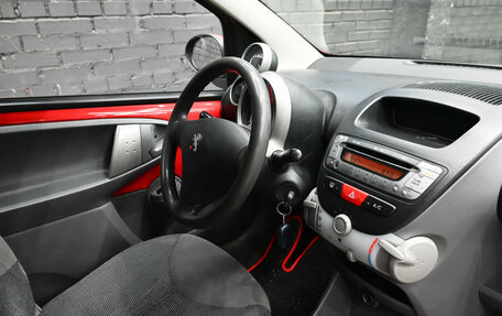 Peugeot 107 I рестайлинг, 2007 год, 320 000 рублей, 12 фотография