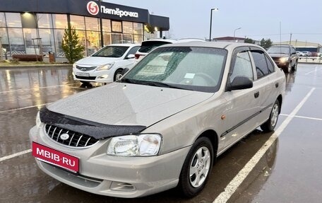 Hyundai Accent II, 2007 год, 455 000 рублей, 11 фотография