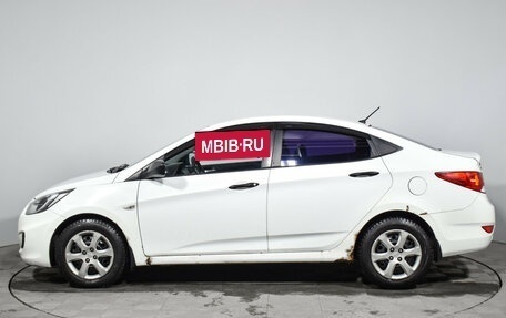 Hyundai Solaris II рестайлинг, 2012 год, 490 000 рублей, 8 фотография