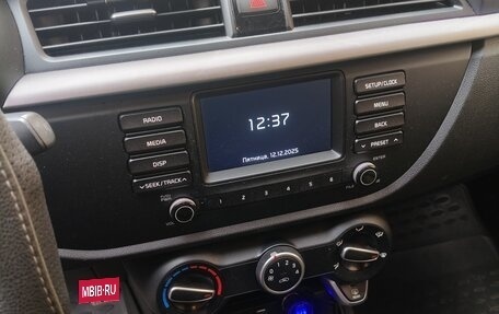 KIA Rio IV, 2017 год, 1 170 000 рублей, 14 фотография