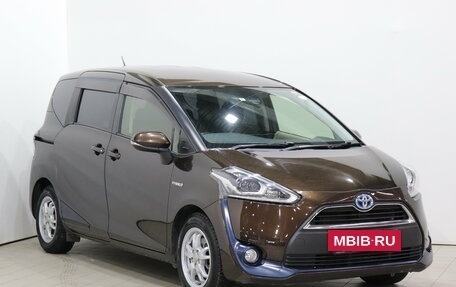 Toyota Sienta II, 2016 год, 1 270 000 рублей, 3 фотография