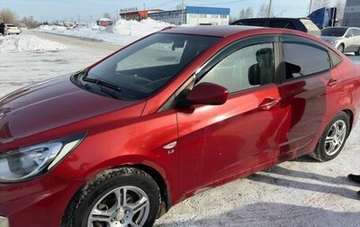Hyundai Solaris II рестайлинг, 2011 год, 590 000 рублей, 1 фотография