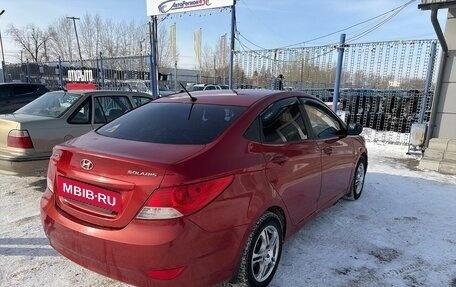 Hyundai Solaris II рестайлинг, 2011 год, 590 000 рублей, 6 фотография