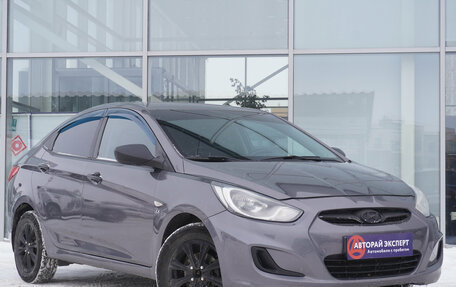 Hyundai Solaris II рестайлинг, 2012 год, 714 000 рублей, 3 фотография