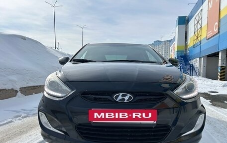 Hyundai Solaris II рестайлинг, 2013 год, 855 000 рублей, 37 фотография