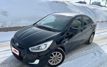 Hyundai Solaris II рестайлинг, 2013 год, 855 000 рублей, 35 фотография