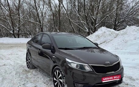 KIA Rio III рестайлинг, 2016 год, 1 100 000 рублей, 1 фотография