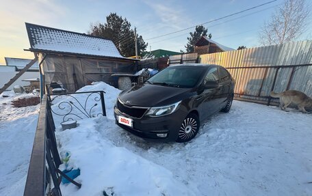 KIA Rio III рестайлинг, 2015 год, 560 000 рублей, 2 фотография