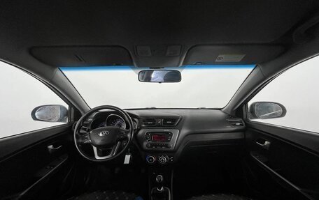 KIA Rio III рестайлинг, 2014 год, 815 000 рублей, 10 фотография