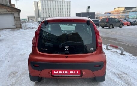 Peugeot 107 I рестайлинг, 2009 год, 370 000 рублей, 4 фотография