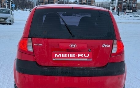 Hyundai Getz I рестайлинг, 2007 год, 393 000 рублей, 6 фотография