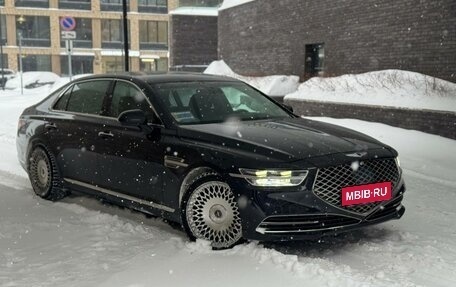Genesis G90 I рестайлинг, 2019 год, 4 400 000 рублей, 3 фотография