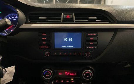 KIA Rio IV, 2019 год, 1 245 000 рублей, 13 фотография