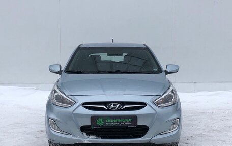 Hyundai Solaris II рестайлинг, 2012 год, 640 000 рублей, 2 фотография